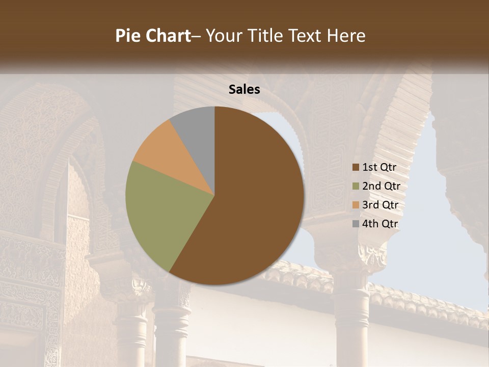 Arab Palace Alandalus Arab PowerPoint Template