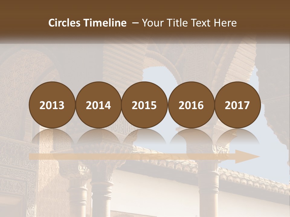 Arab Palace Alandalus Arab PowerPoint Template