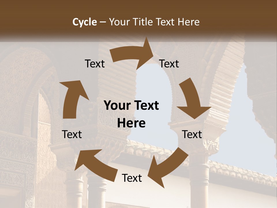 Arab Palace Alandalus Arab PowerPoint Template