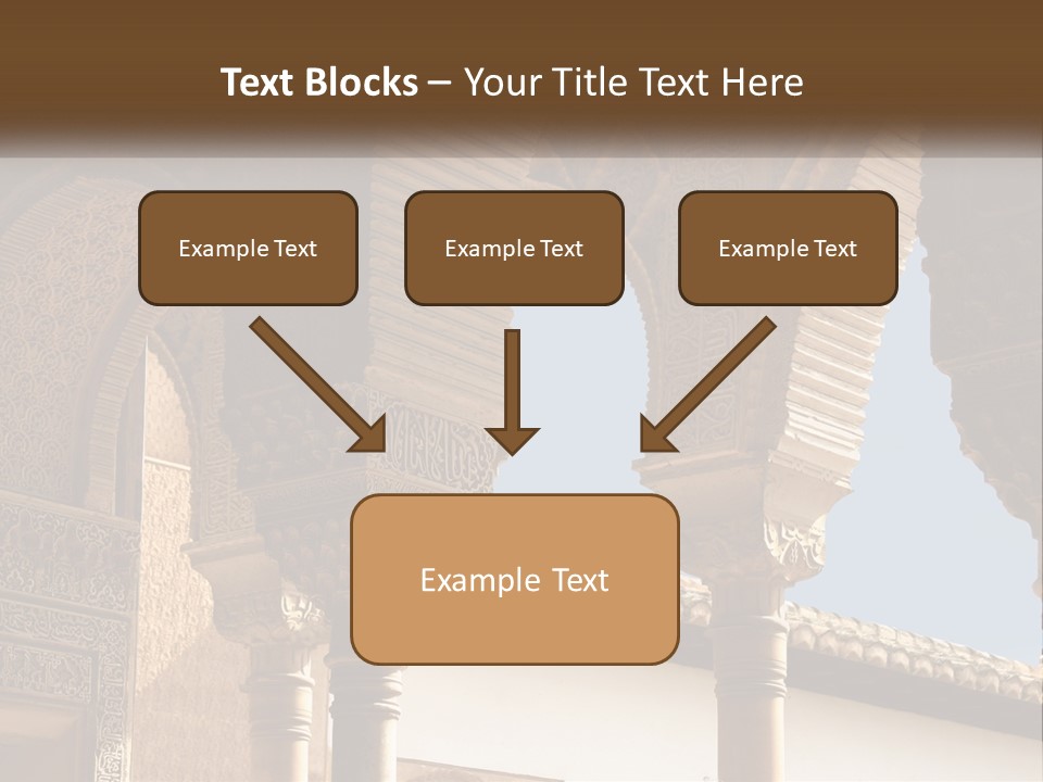 Arab Palace Alandalus Arab PowerPoint Template