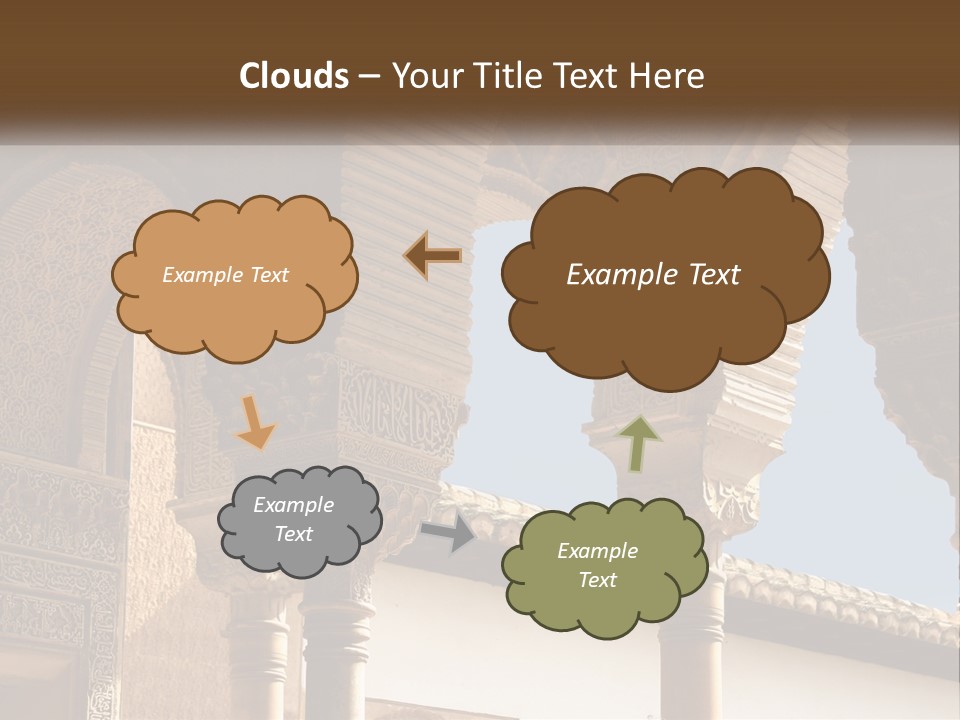 Arab Palace Alandalus Arab PowerPoint Template