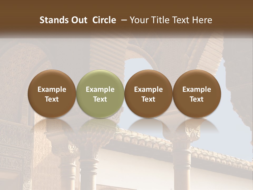 Arab Palace Alandalus Arab PowerPoint Template