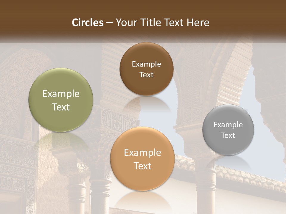 Arab Palace Alandalus Arab PowerPoint Template