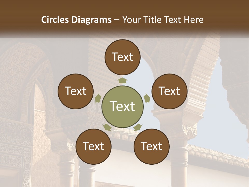 Arab Palace Alandalus Arab PowerPoint Template