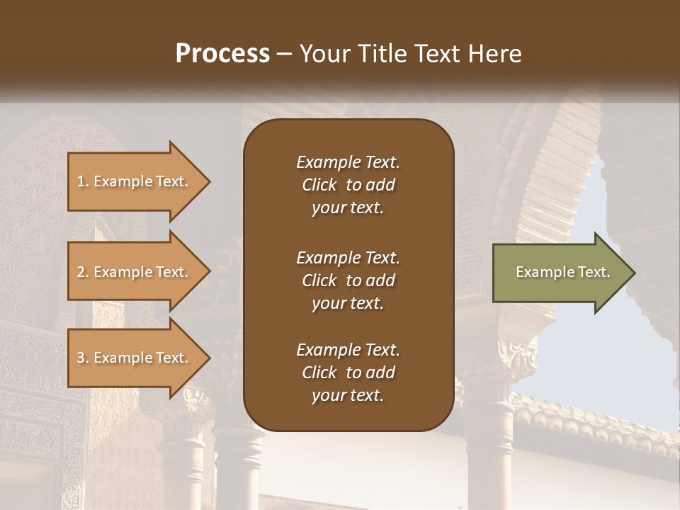 Arab Palace Alandalus Arab PowerPoint Template