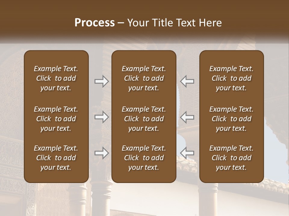 Arab Palace Alandalus Arab PowerPoint Template