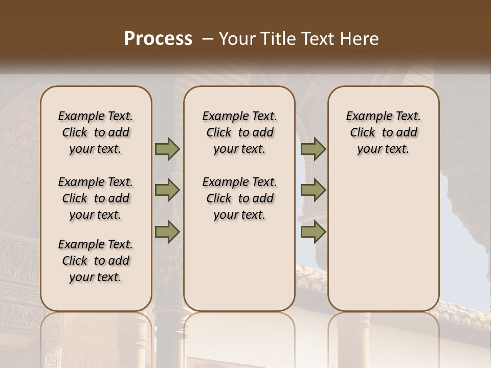 Arab Palace Alandalus Arab PowerPoint Template