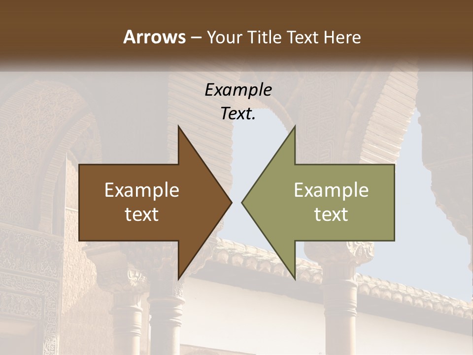 Arab Palace Alandalus Arab PowerPoint Template