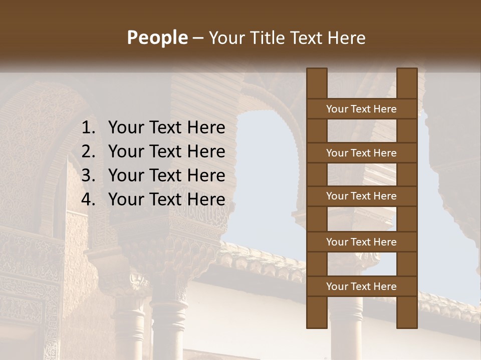 Arab Palace Alandalus Arab PowerPoint Template