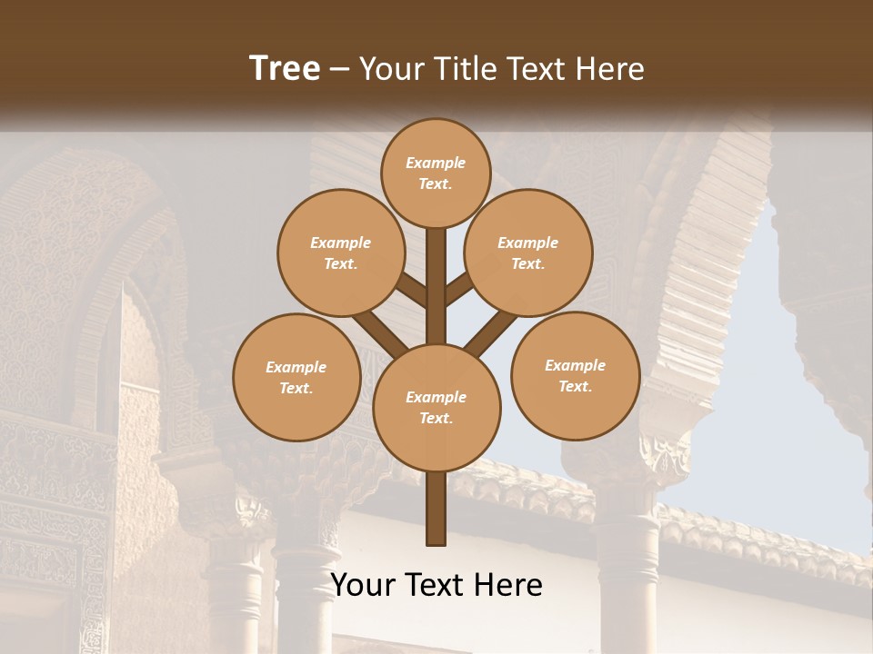 Arab Palace Alandalus Arab PowerPoint Template