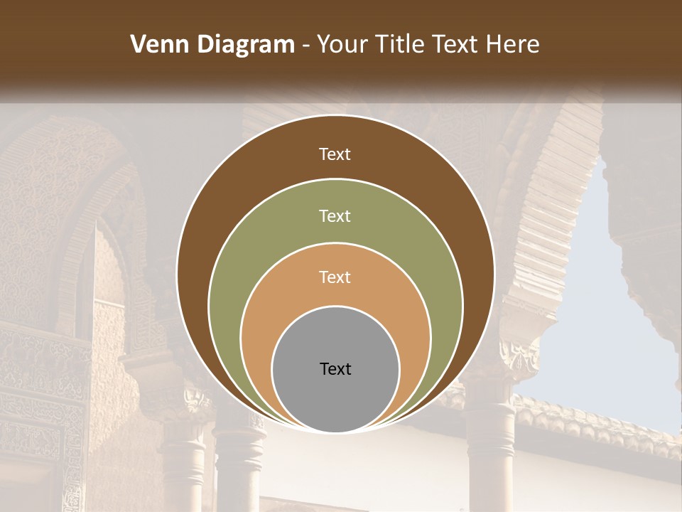 Arab Palace Alandalus Arab PowerPoint Template