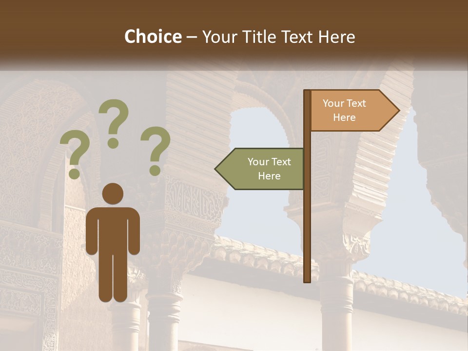 Arab Palace Alandalus Arab PowerPoint Template