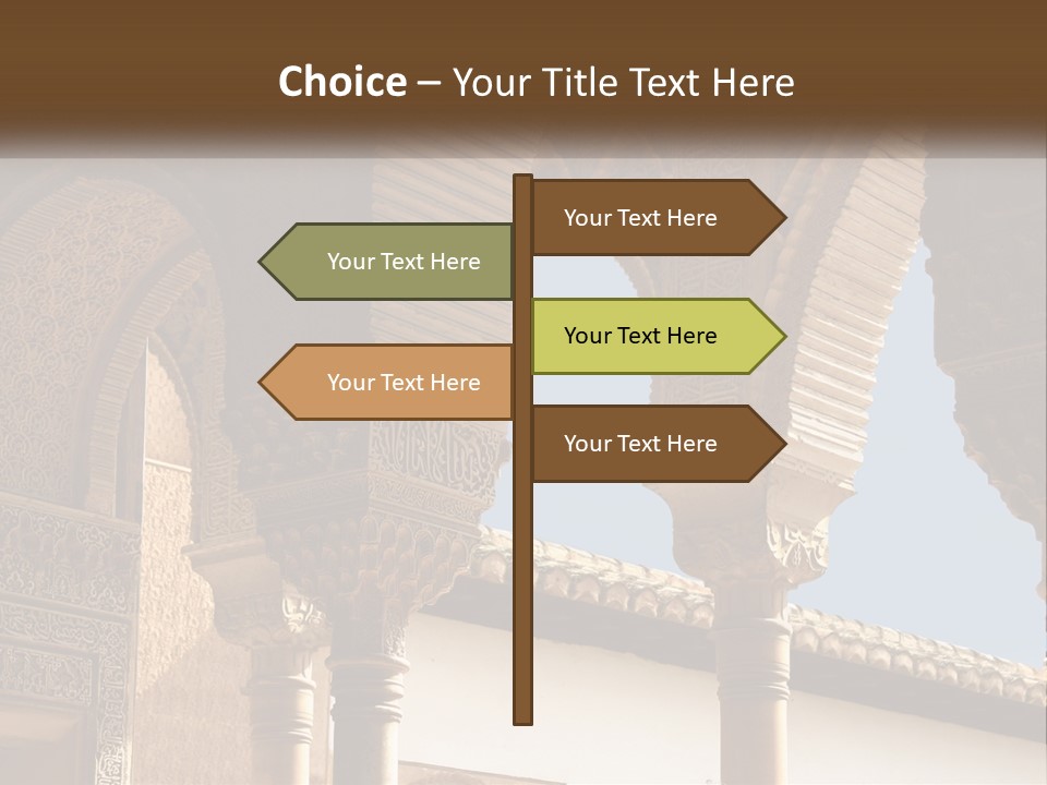 Arab Palace Alandalus Arab PowerPoint Template