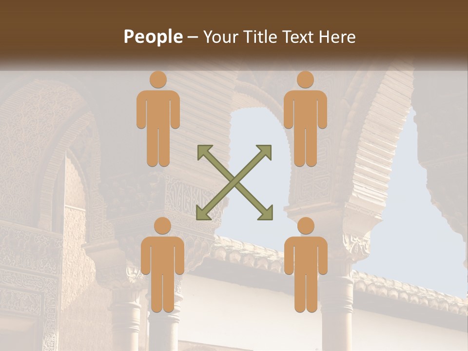 Arab Palace Alandalus Arab PowerPoint Template