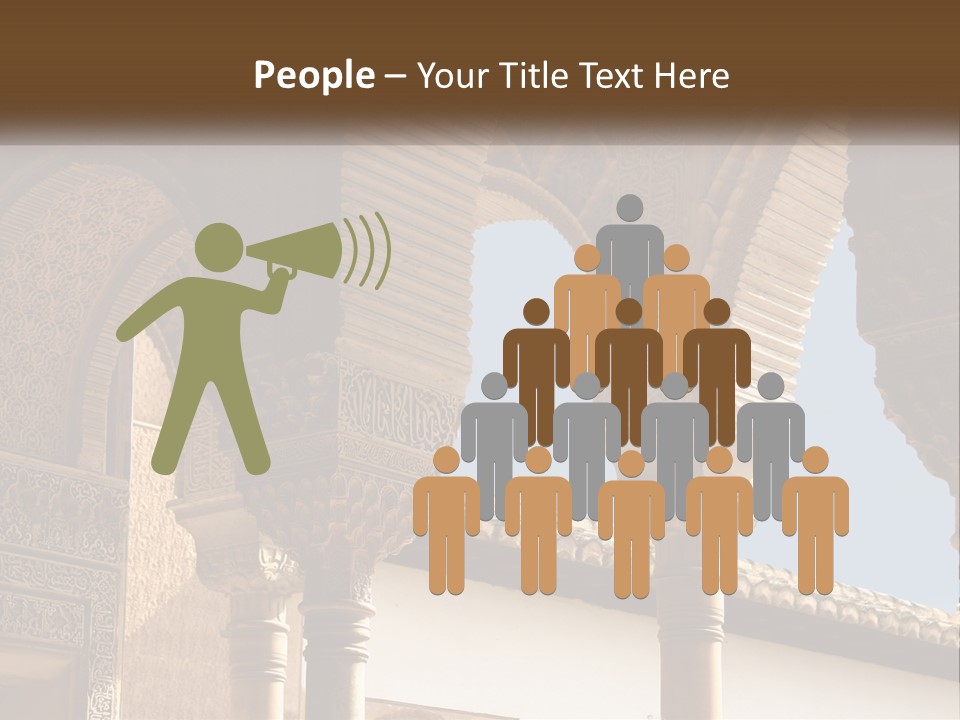 Arab Palace Alandalus Arab PowerPoint Template