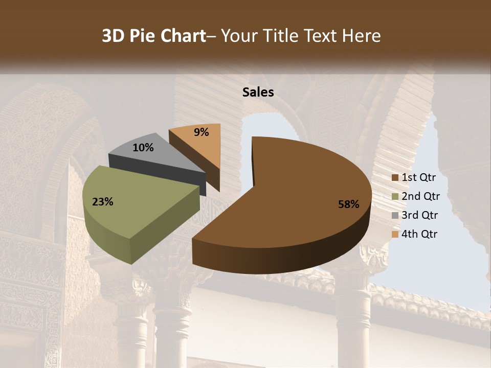 Arab Palace Alandalus Arab PowerPoint Template