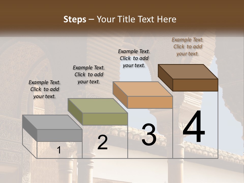 Arab Palace Alandalus Arab PowerPoint Template