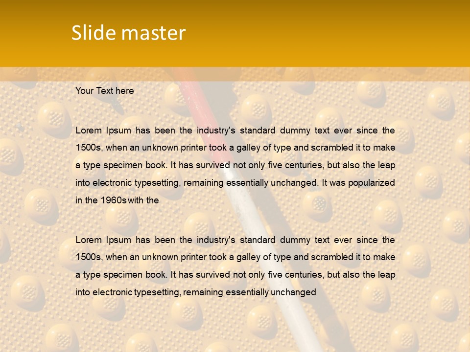 Visual Assistive Impaired PowerPoint Template