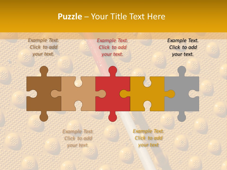 Visual Assistive Impaired PowerPoint Template