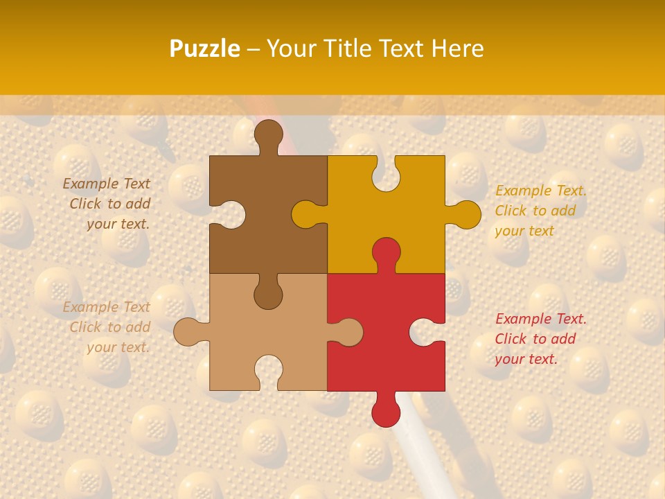 Visual Assistive Impaired PowerPoint Template