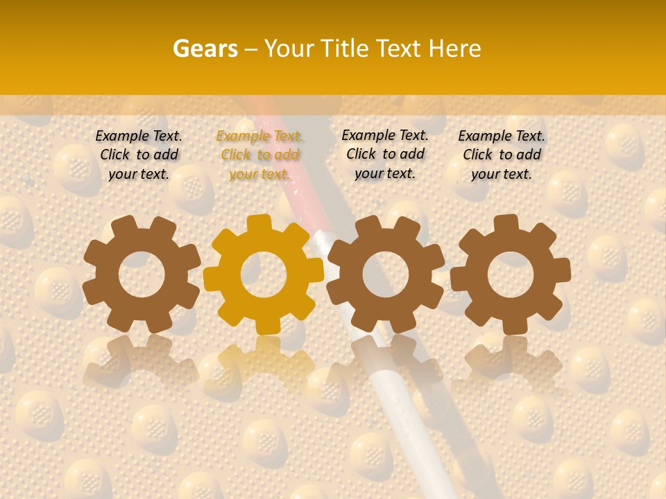 Visual Assistive Impaired PowerPoint Template