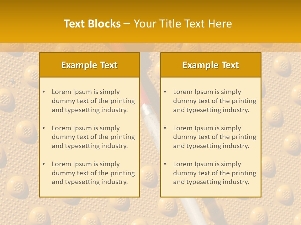 Visual Assistive Impaired PowerPoint Template