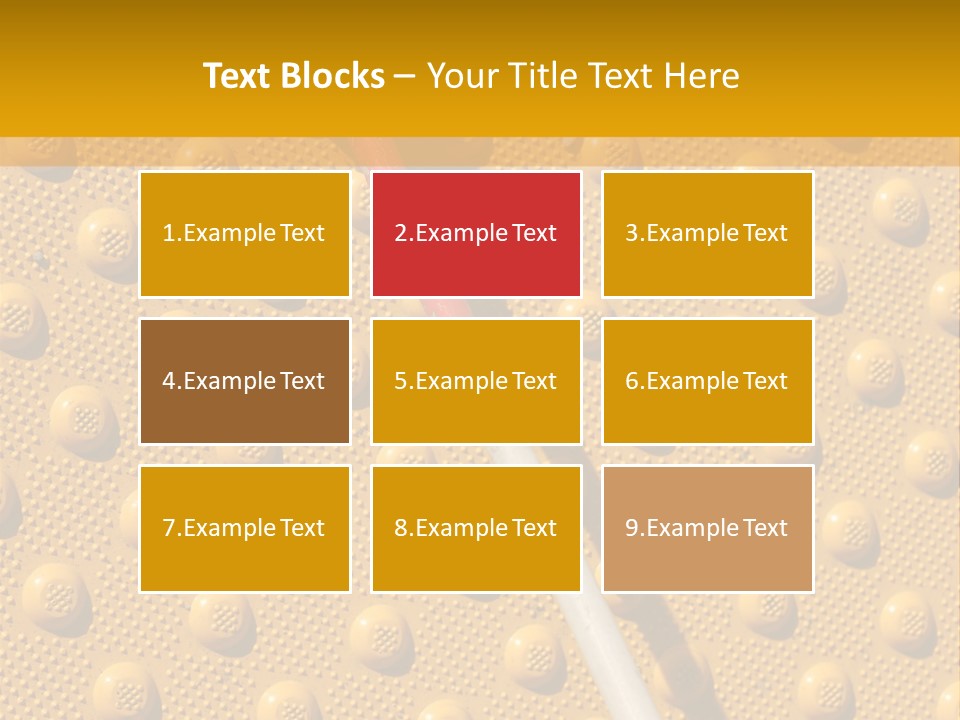 Visual Assistive Impaired PowerPoint Template