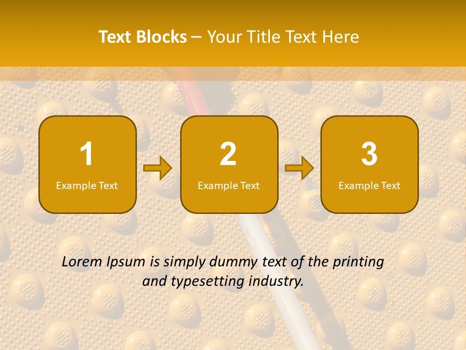 Visual Assistive Impaired PowerPoint Template