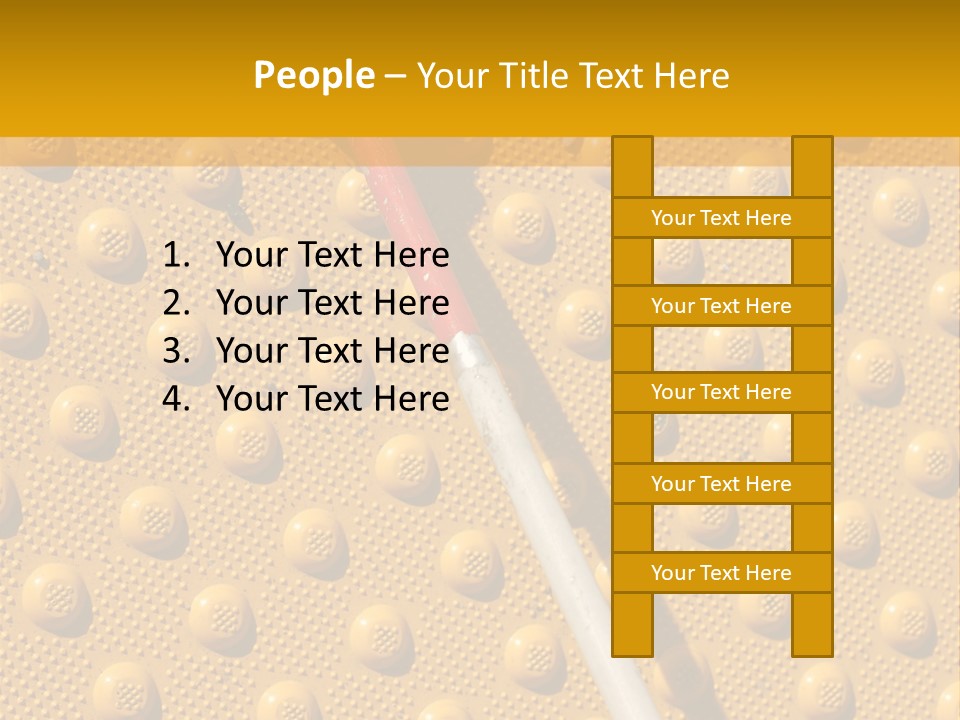 Visual Assistive Impaired PowerPoint Template