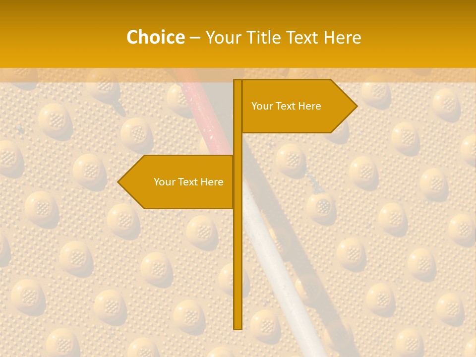 Visual Assistive Impaired PowerPoint Template