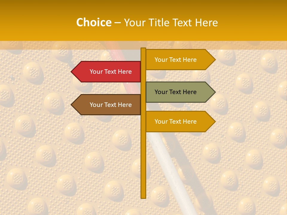 Visual Assistive Impaired PowerPoint Template