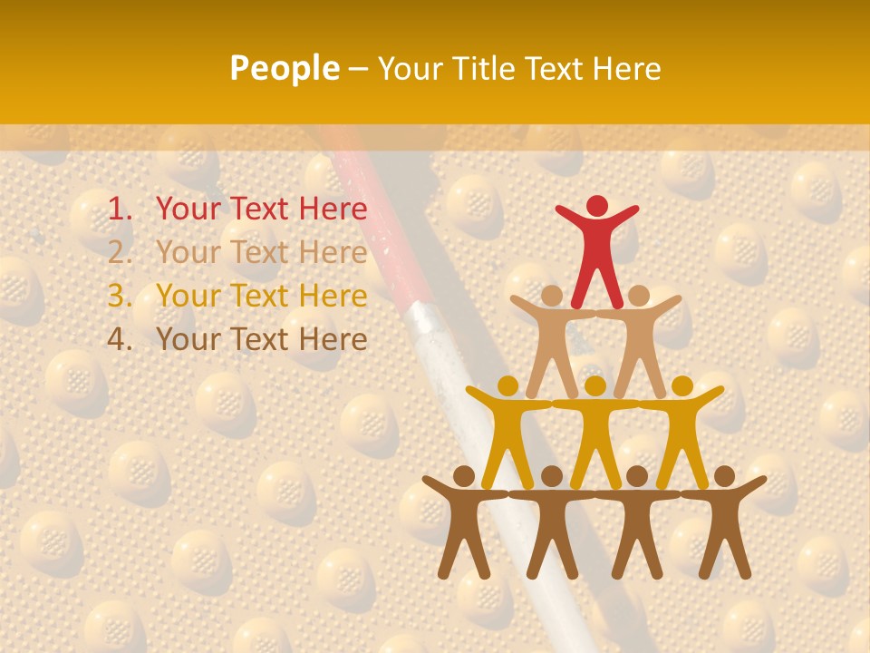 Visual Assistive Impaired PowerPoint Template