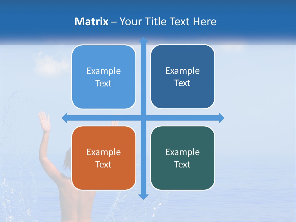 Females Sand Rear PowerPoint Template