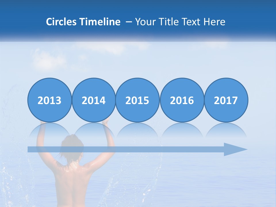 Females Sand Rear PowerPoint Template