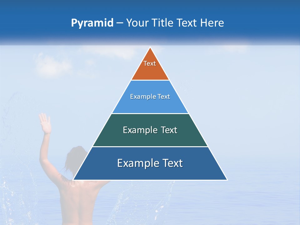 Females Sand Rear PowerPoint Template