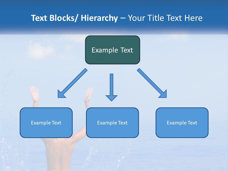 Females Sand Rear PowerPoint Template