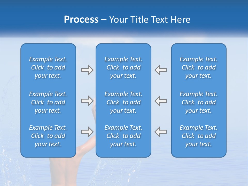 Females Sand Rear PowerPoint Template