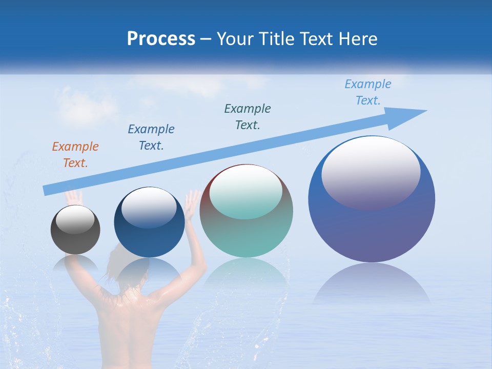 Females Sand Rear PowerPoint Template