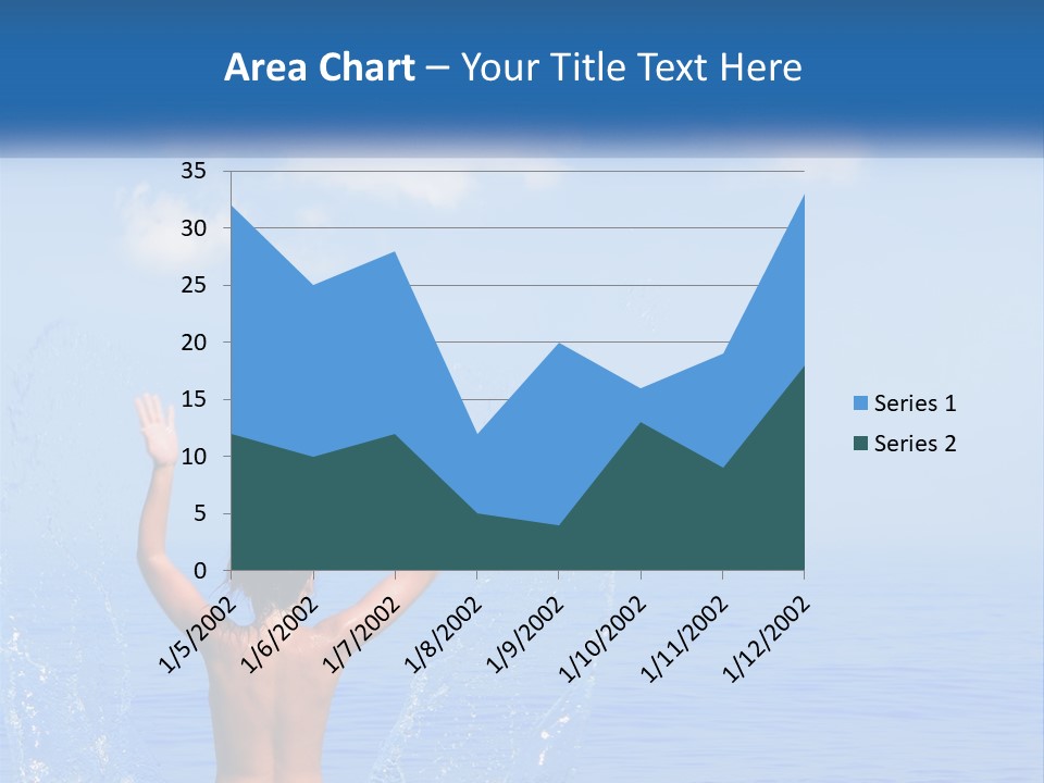 Females Sand Rear PowerPoint Template