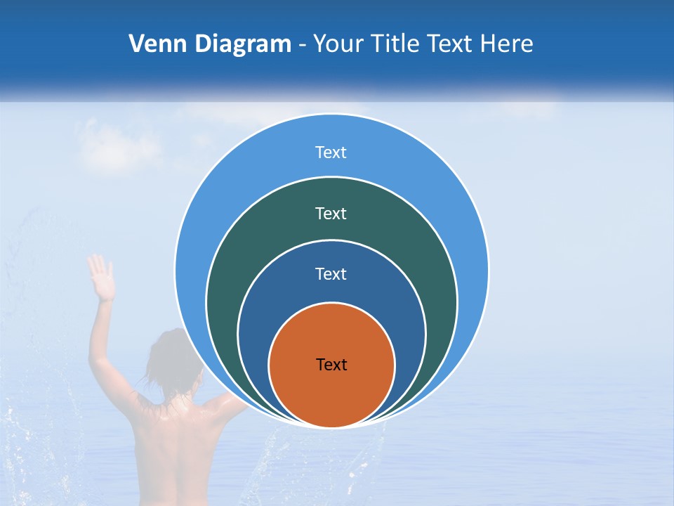 Females Sand Rear PowerPoint Template