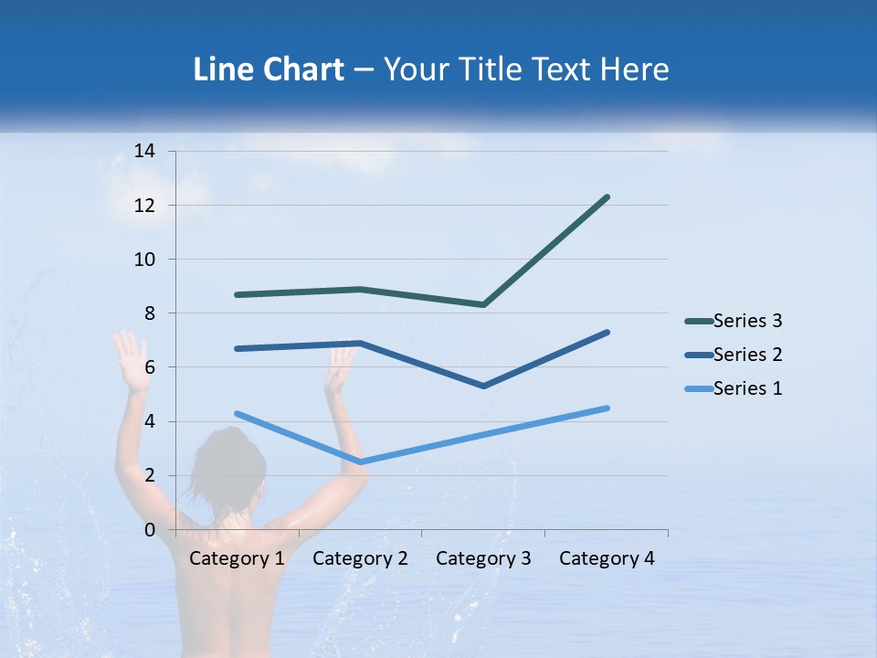 Females Sand Rear PowerPoint Template
