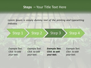 Hemp Organic Room PowerPoint Template
