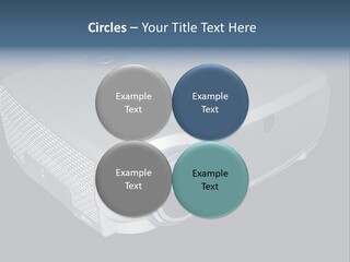 Projector Isolated Project PowerPoint Template