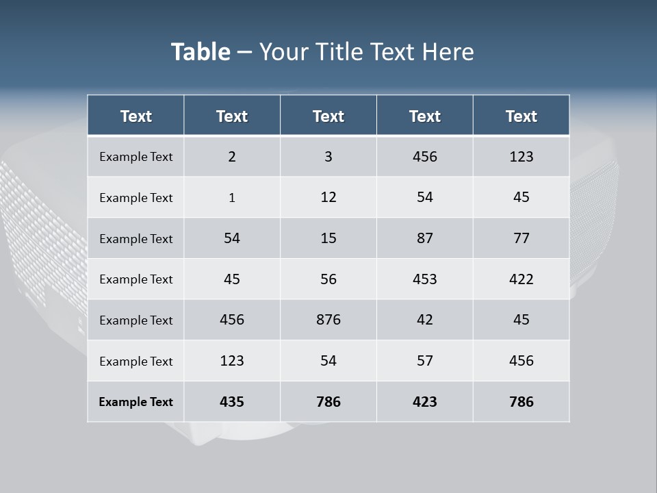 Projector Isolated Project PowerPoint Template