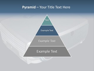 Projector Isolated Project PowerPoint Template