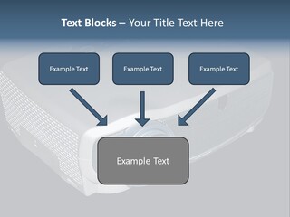 Projector Isolated Project PowerPoint Template