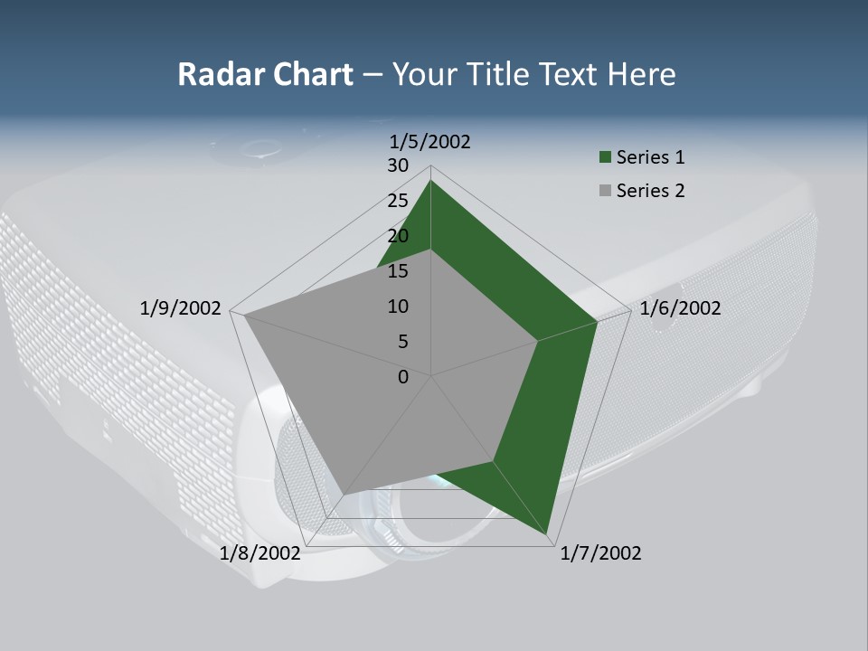Projector Isolated Project PowerPoint Template