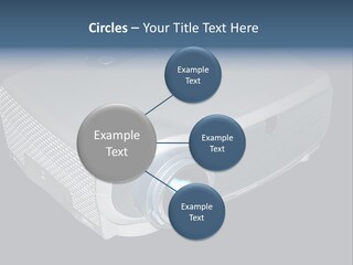 Projector Isolated Project PowerPoint Template