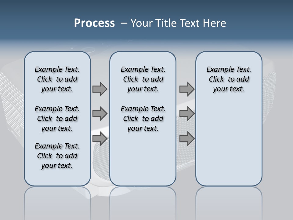 Projector Isolated Project PowerPoint Template