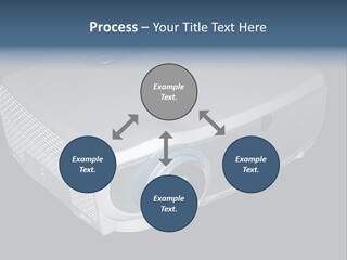Projector Isolated Project PowerPoint Template